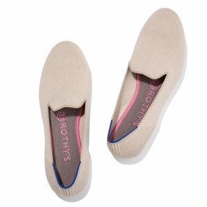 EUC Rothy’s Linen Double Stitch Loafers - Size 6